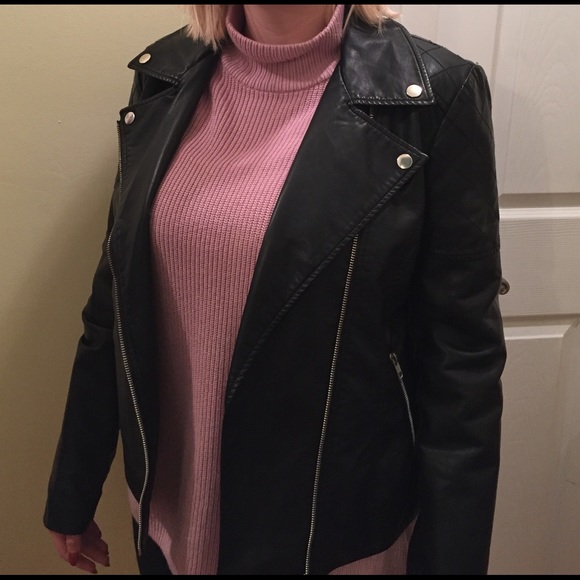 Forever 21 Faux Leather Jacket - Picture 4 of 4