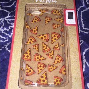 Eris Moon 🌙 Pizza Soft Case for iPhone 📱 SE 🍕