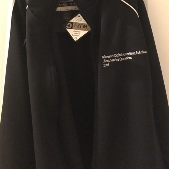 black and white jacket