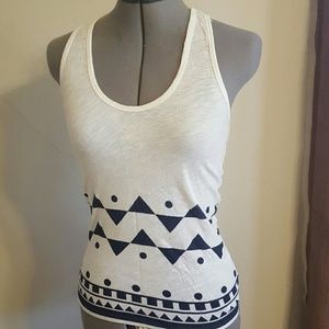 J. Crew Patterned Cotton Tank