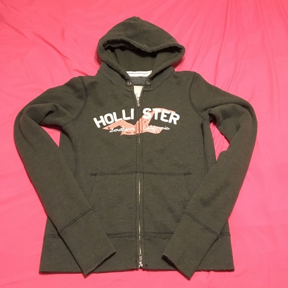 Hollister Zip Up Jacket!