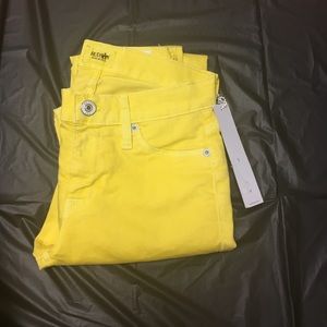 Yellow Hudson jeans