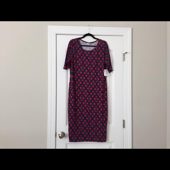 LuLaRoe Julia Dress 2x