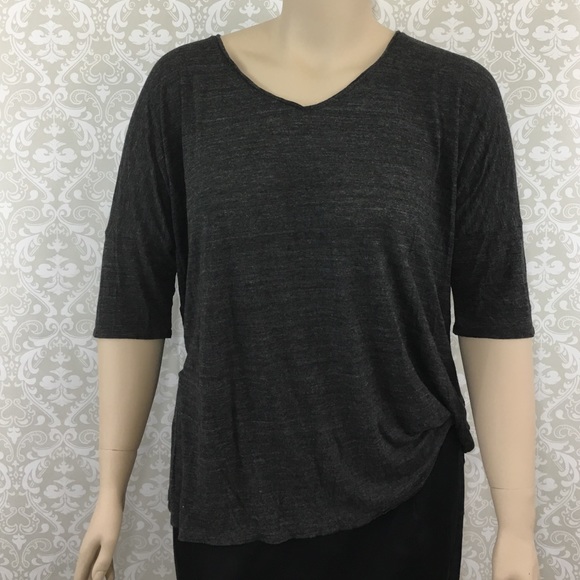 🔥Add-On Bundle Eileen Fisher casual gray top XL