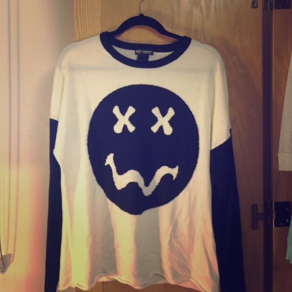 Long sleeve (sweater material) top from Hot Topic.