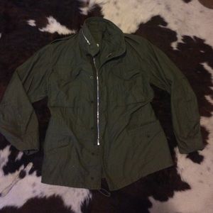 Oversized Industrial Army Jacket