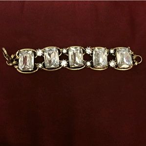 Betsey Johnson Chunky Rhinestone Bracelet