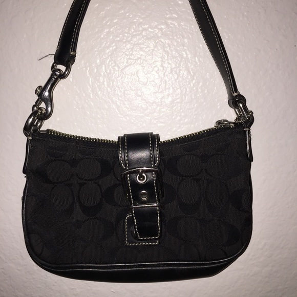 Small black Coach bag