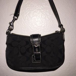 Small black Coach bag