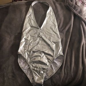 American Apparel Halter Bodysuit