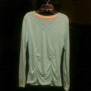 Teal Dry-Wik Performance Tee by Marika tek