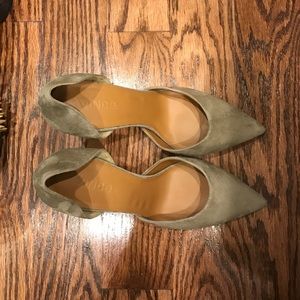 Vince "Celeste" tan d'orsay pumps