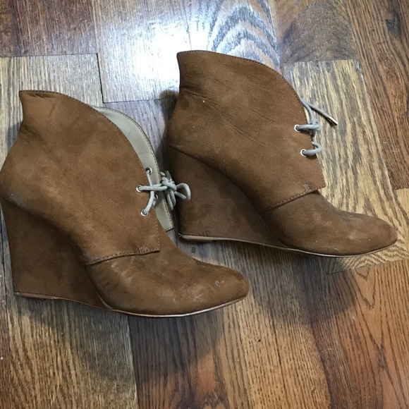Zara suede booties