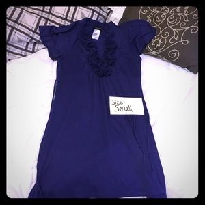 Blue dress