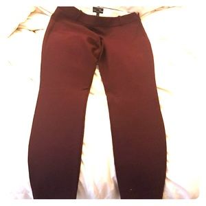 J.Crew Minnie Pant - Maroon Wool