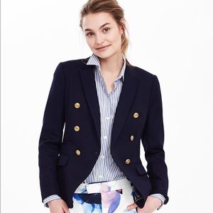 Lined navy blazer