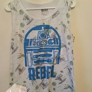 Feminine Star Wars Muscle Tank