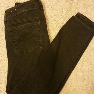 American Eagle Black Jeggings