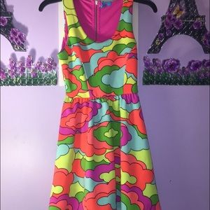 Vibrant colorful dress