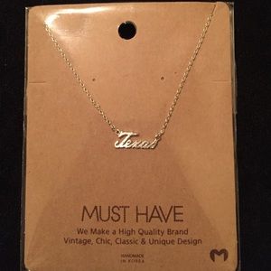 Texas necklace!