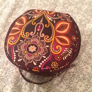 Vera Bradley - Safari Sunset print - makeup bag