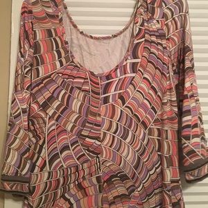 Trina Turk Dresses - Trina Turk geo print quarter length sleeve dress Trina Turk Dresses - Trina Turk geo print quarter length sleeve dress