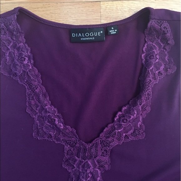 Lace Trim Top/Shell - Picture 6 of 6