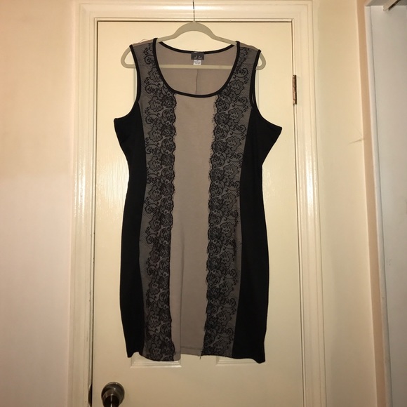 Lace design dress
