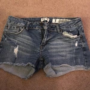 Jean shorts