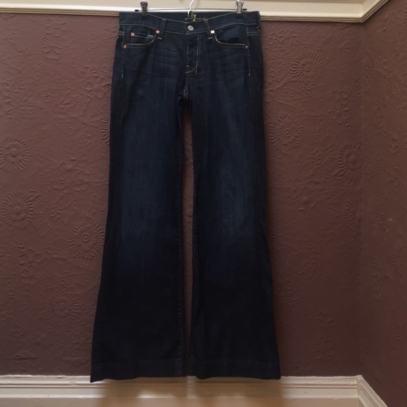 7 for all mankind dojo jeans!!