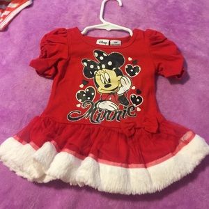 Minnie Mouse dress and coat