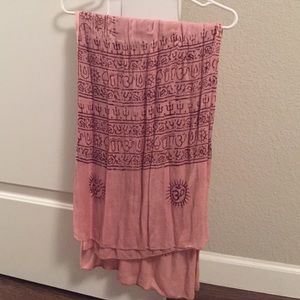 Bohemian scarf.
