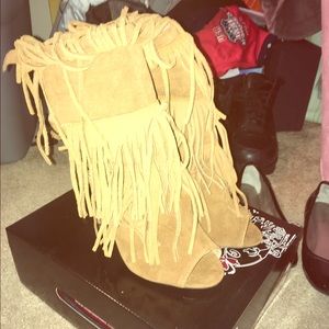 Camel patina-2 heels