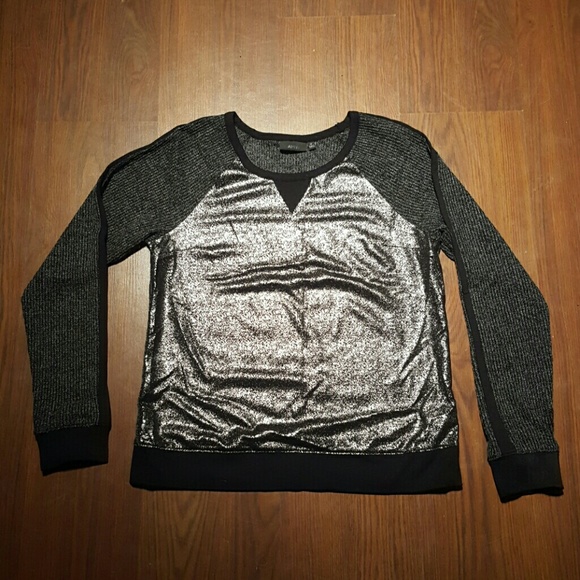 Metallic Sweater Size M