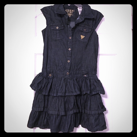 Guess Girls Denim dress L(14)