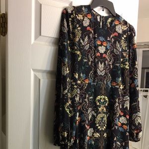 Zara's Midi Flower Print Dress!!