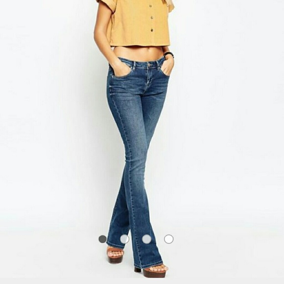 Baby kick bootcut denim jeans