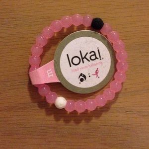 Pink Lokai bracelet