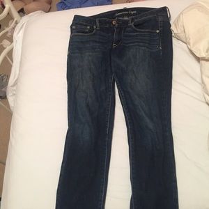 American eagle dark skinny jeans