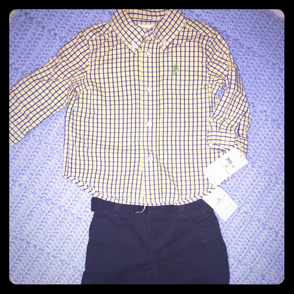Ralph Lauren Dress Shirt and Pants