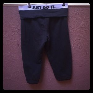 Nike "Just Do It" Work Out Pants