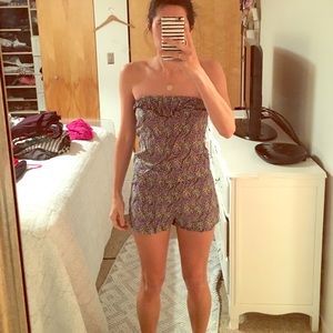 Adorable flower romper