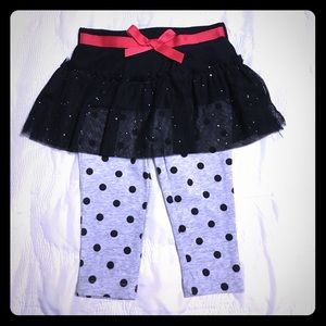 Disney Baby 18 M leggings with tutu