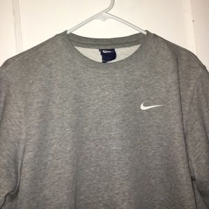 Grey NIKE crewneck