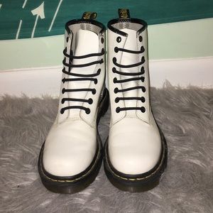 White Dr. Martens