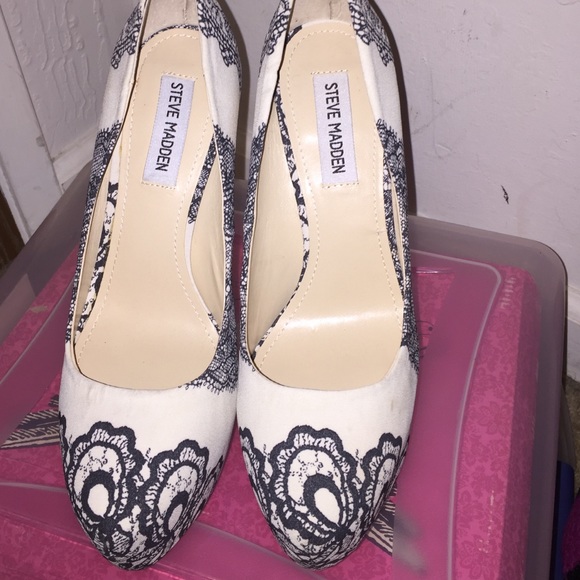 Black and White Heels