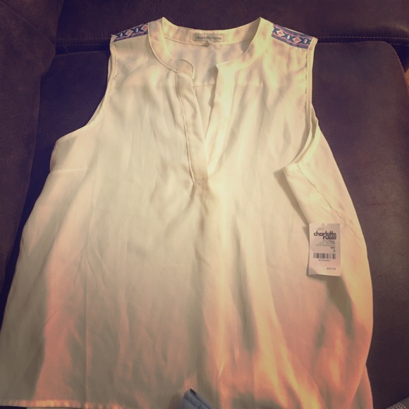 White chiffon blouse