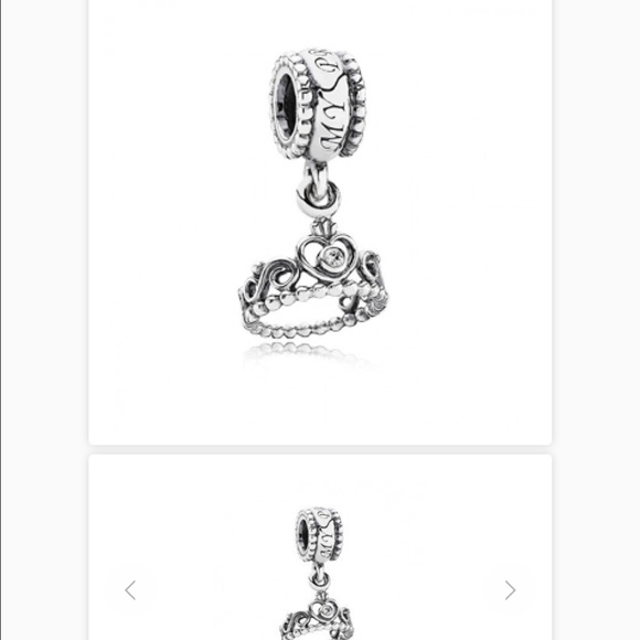 Princess tiara pandora charm