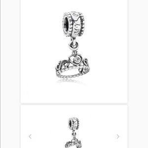 Princess tiara pandora charm