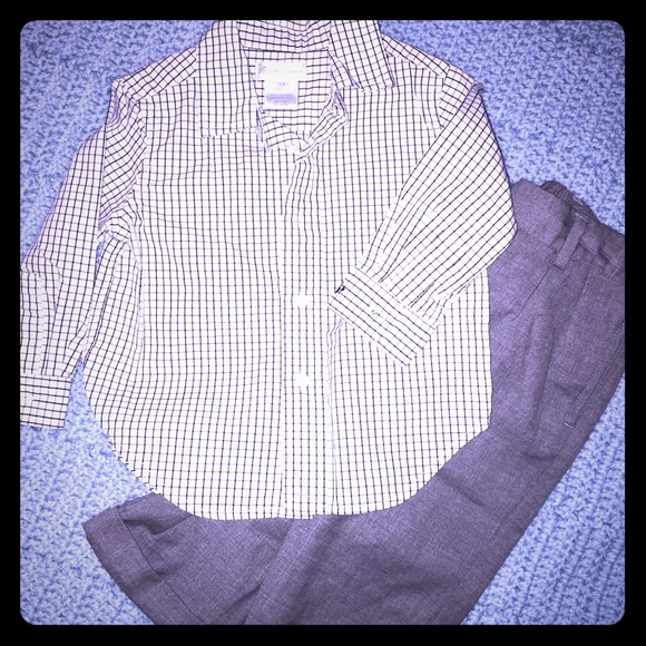 Infant Ralph Lauren Dress Shirt and Pants